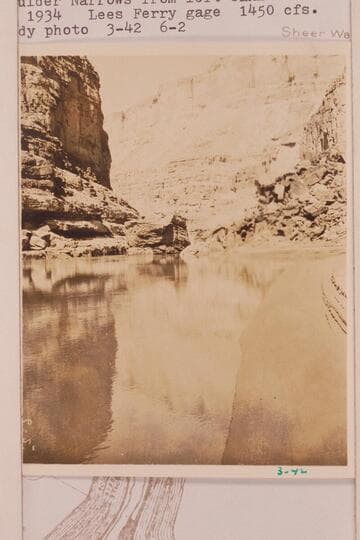 Up to Boulder Narrows from left bank