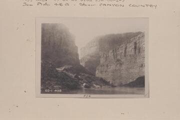 Down to mouth of Clearwater Canyon from Mile 192.4