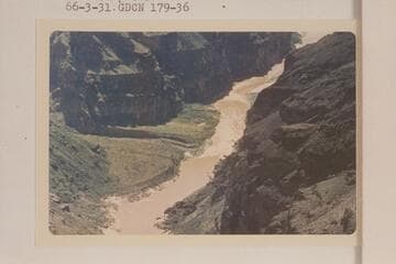 Down to Vulcan Rapid from Toroweap Overlook
