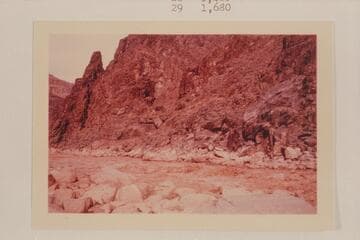 Down at 234 Mile Rapid from Mile 233.7 left bank