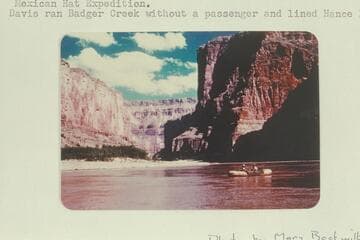 Fern and Bill Davis in Marble Canyon