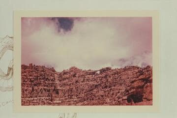 Arch opposite mouth of Chandler Canyon, Mile 47+