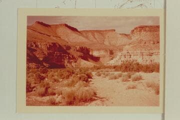 Canyon back of Sand Wash Ferry