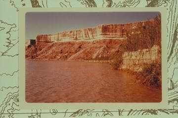 Down from approximately Mile 24.6 at Valentine Bottom