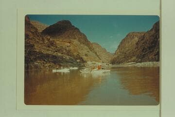 Down river from approximately Mile 230