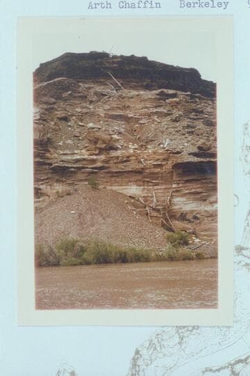 Placer equipment at mile 151, left bank