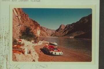 Upriver from below 205 Mile Creek.  Cruise with small inflated units by Ed Herrman, Howard Booth, and Jorgen Visbak