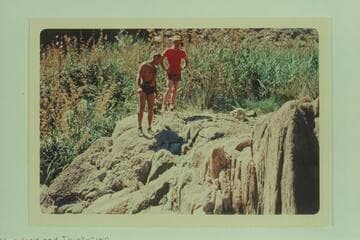 The top of Travertine Fall