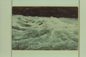 Rapid at mouth of side canyon, Mile 232 1/4