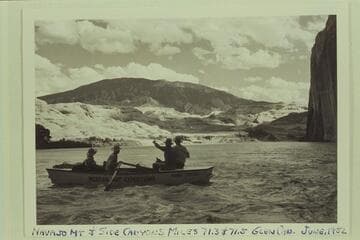 Navajo Mountain and side Canyons.  Miles 71.5 and 71.3