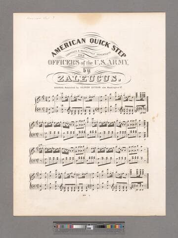 American quick step / composed by Zaleucus