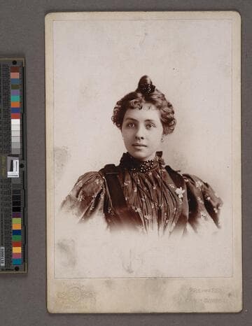 Portrait of Miss Dora Warner