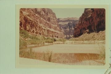 Upriver from near mouth of Stairway Canyon