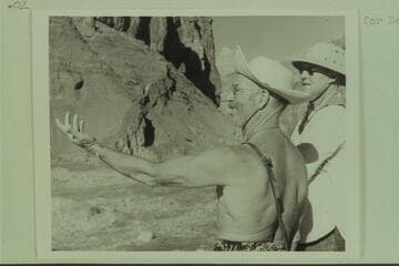 Marston gives his version of the course for the run through Hance Rapid