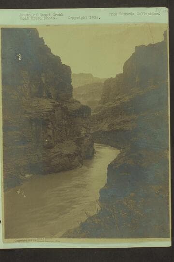 Mouth of Supai Creek