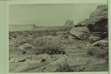 Mt. Sinyala from near Supai Creek
