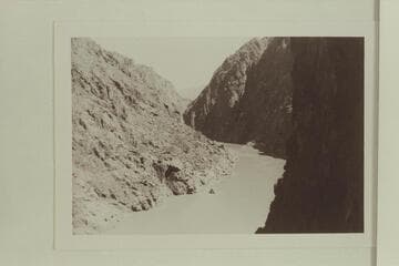 Upriver from mouth of Cottonwood Canyon.  Photo taken from 50 ft. above the river