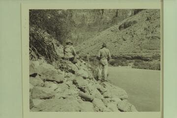 Lagoon at mouth of Little Colorado.  Marston; Robinson; Taylor