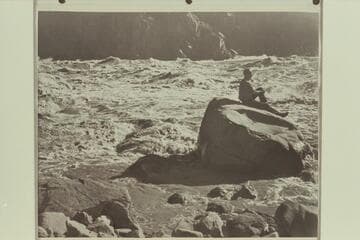 Emery Kolb at Monument Creek Rapids