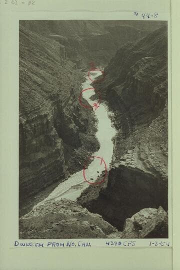 Downstream from North Canyon