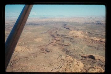 Henry Mountains on skyline