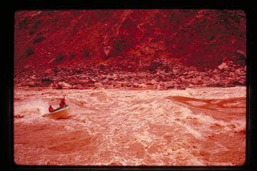 "Dock" up Hermit Rapids