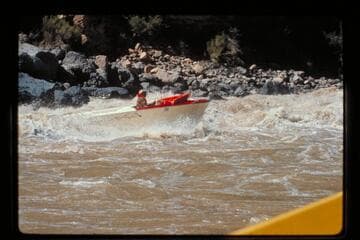 "Wee Red" tries another run; Vulcan Rapids
