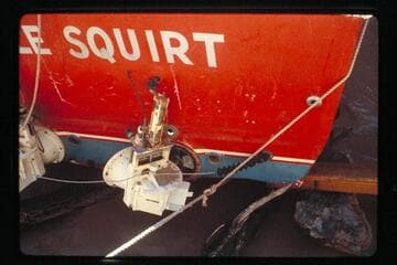 Repairs to "Big Red", Mile 164