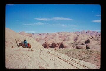Across Anasazi Canyon system to Nasja Mesa