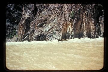Garth puts "Kitty" through Monument Creek