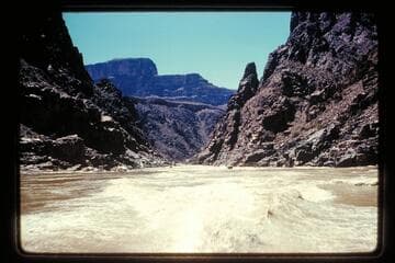 Run up Bridge Canyon Rapids