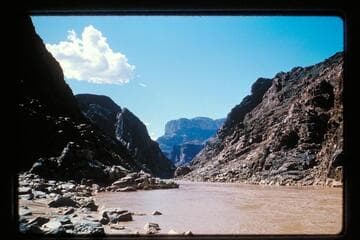 Down river from Travertine Fall, Mile 230.5