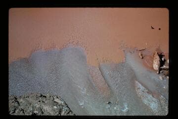 Tapeats Creek flow in river