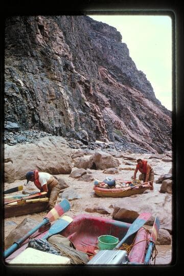 Nosing Sportyaks; Horn Creek Rapids