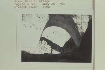 Jacob Hamblin Bridge; Coyote Gulch