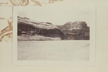 Lake Powell filling under Jackass Bench