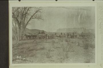 R.B. Stanton survey crew between Green River, Utah, and the mouth of Crescent Wash