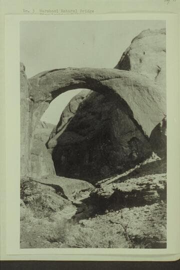 Barohini Natural Bridge; view looking northwest