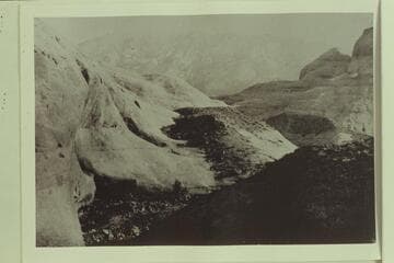 "Navajo Mt. up Aztec Canyon."  Copy of print in Miller collection.  Probably Oak Creek Canyon