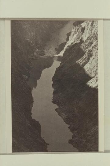 Horn Creek Rapid from Tonto Platform.  Flow:  5560 cfs