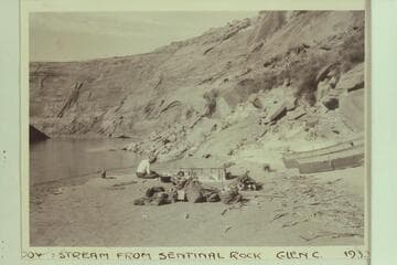 RB-MV San Juan River Expedition at Sentinel Rock-Glen Canyon.  Photo No. 648