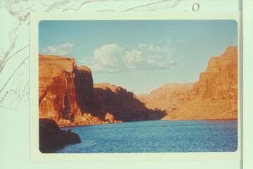 Camp opposite Knowles Canyon