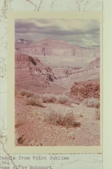Holy Grail Temple from Point Sublime