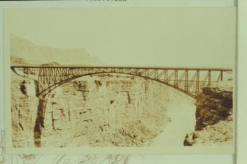 Marble Canyon Bridge.  From Freeman collection