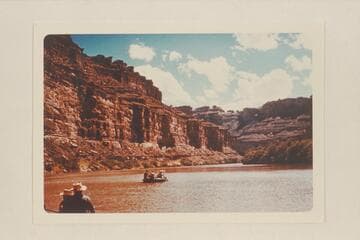 Lower Green River.  Similar formations to those in Cogswell photo shown in Pl. 46A of "Canyon Country," Julius F. Stone, and Nims photo 26