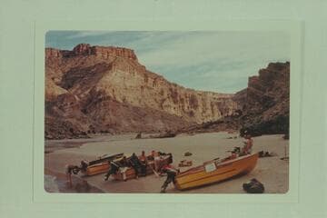 The Harris-Brennan party camped between Rapids 1 and 2