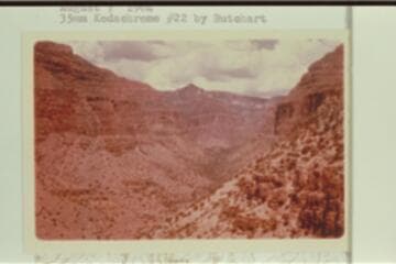 Upper Dragon Creek from Redwall climb