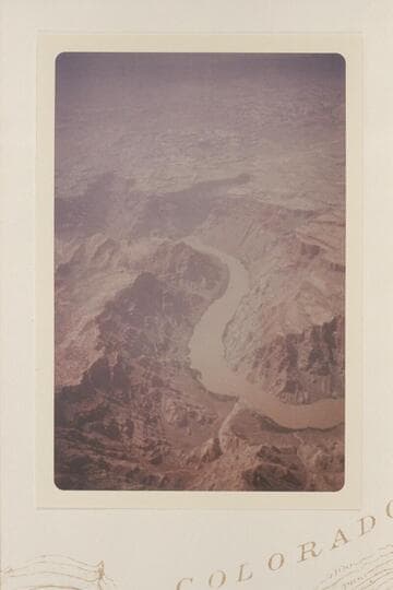 Down Cataract Canyon from the mouth of side canyon at Mile 206.85