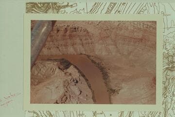 Spanish Bottom and mouth of Red Lake Canyon