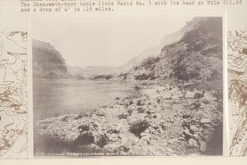 Station 8814 Up.  Railway Survey, Colorado River